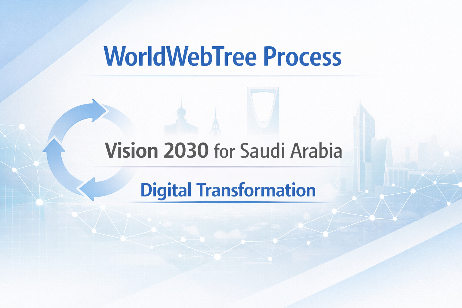 WorldWebTree Process and Vision 2030 for Saudi Arabia Digital Transformation